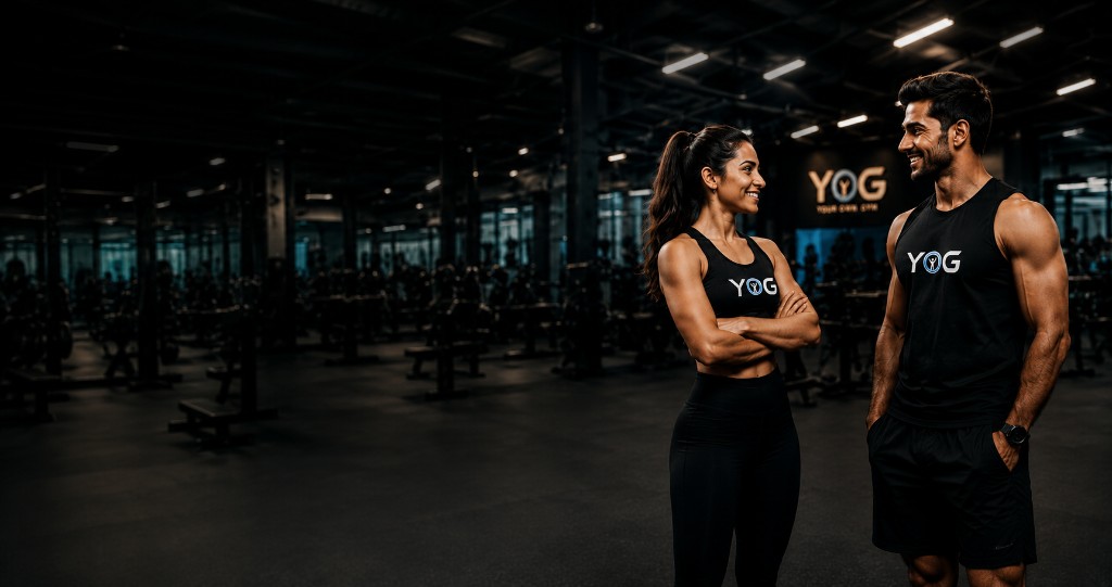 YOG members training at a partner gym